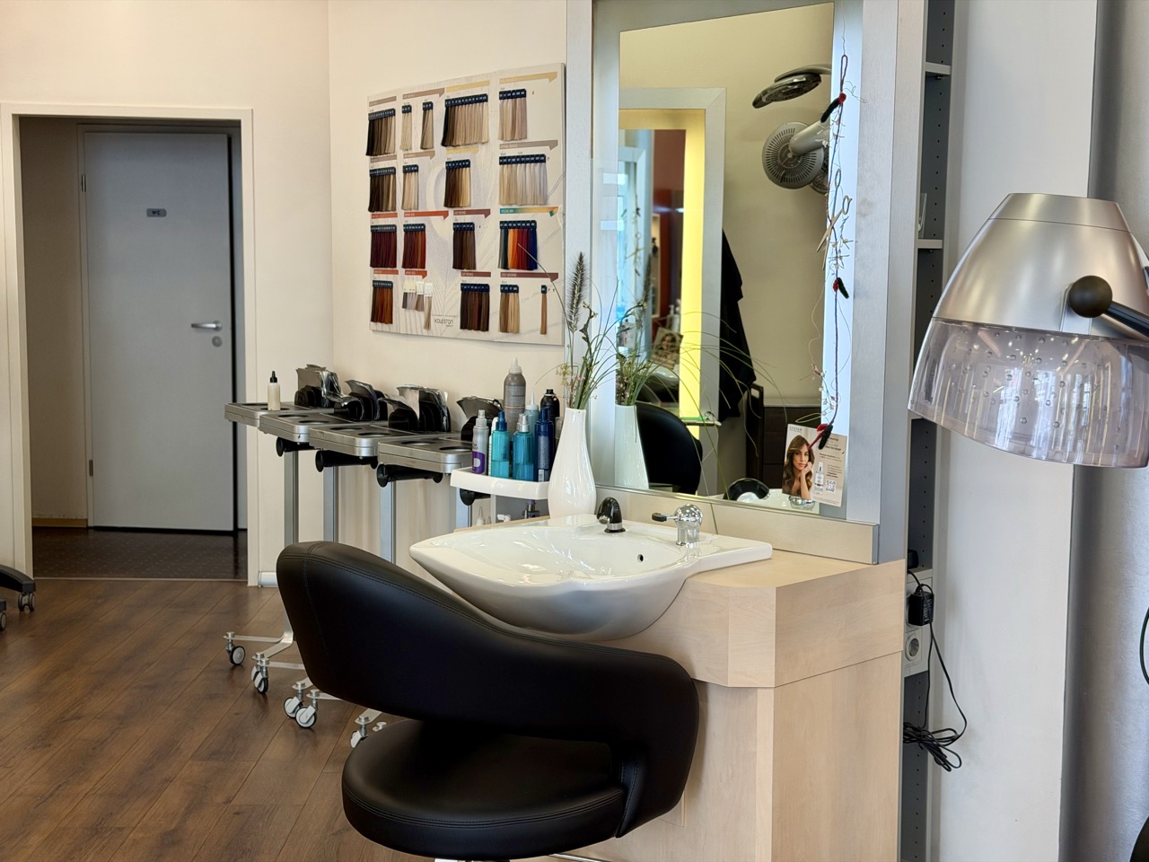 Salon Kopfsache – Waschbereich